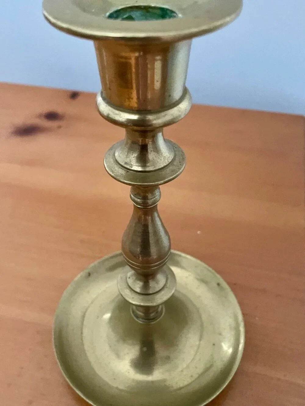 Brass candlestick, Vintage